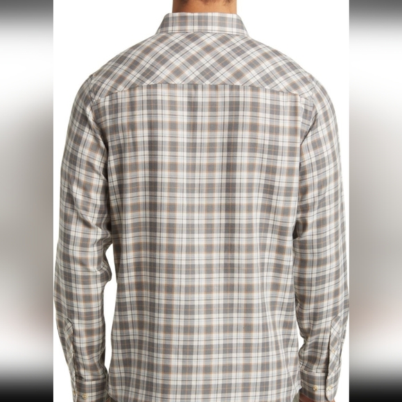 Travis Matthews Cloud Flannel Plaid Button up Shirt Size XX Large Nwt❤️ - Picture 6 of 9